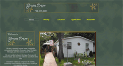 Desktop Screenshot of greenbrierestates.com